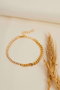 Heliophilia Silver Pulsera de Oro con Recubrimiento de Laca